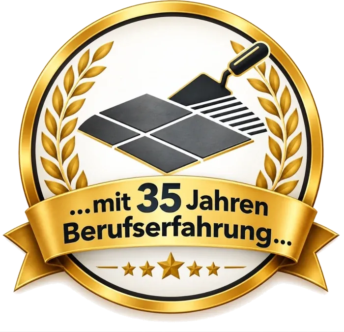 Abzeichen: mit 35 Jahren Berufserfahrung